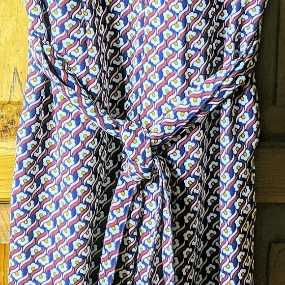 BODEN Floral Geometric Belted Jumper - Picture 5 of 16